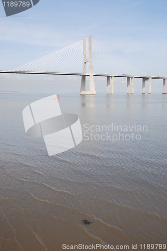 Image of Vasco da Gama Bridge in Lisbon, Portugal