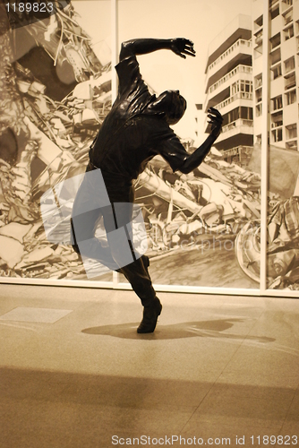 Image of Robert Longo exhibition at CCB, Portugal