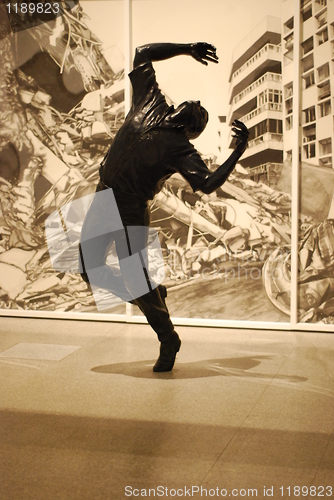 Image of Robert Longo exhibition at CCB, Portugal