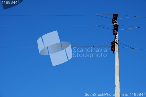 Image of Electricity post