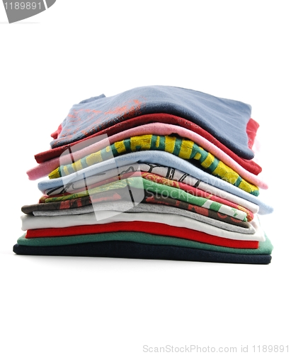 Image of Colorful t-shirts