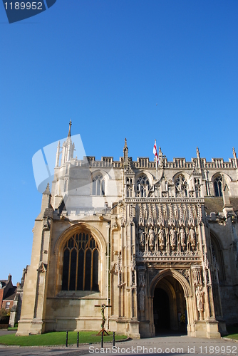 Image of Entrance of Gloucester Cathedral (sculptures detail)