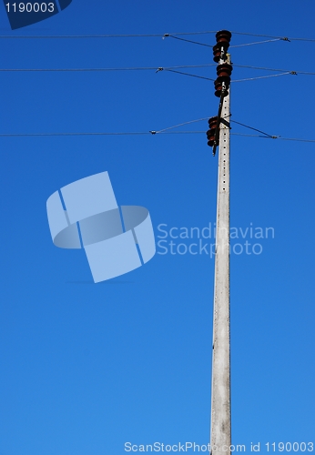 Image of Electricity post