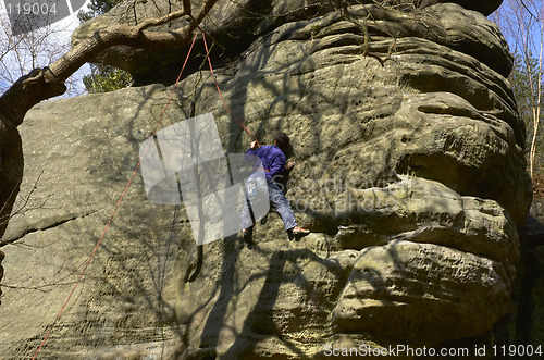 Image of Rock climbing