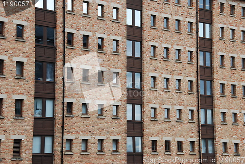 Image of Brick building facade