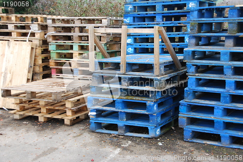 Image of Wooden pallets