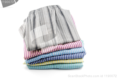 Image of Stripped boxer shorts