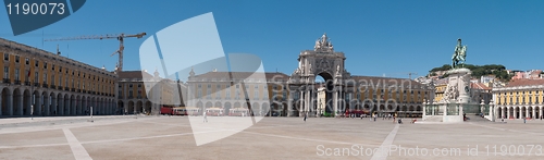 Image of Commerce Square in Lisbon