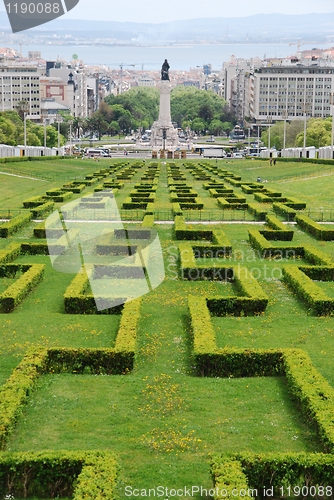 Image of Eduardo VII park in Lisbon