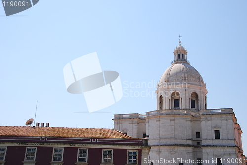 Image of Santa Engracia church in Lisbon