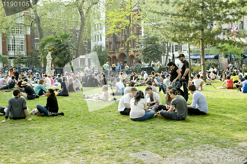 Image of London public park