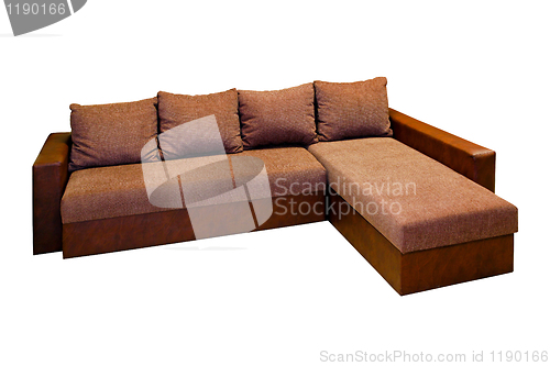 Image of Brown sofa