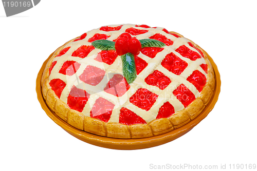 Image of Pie bowl isolated