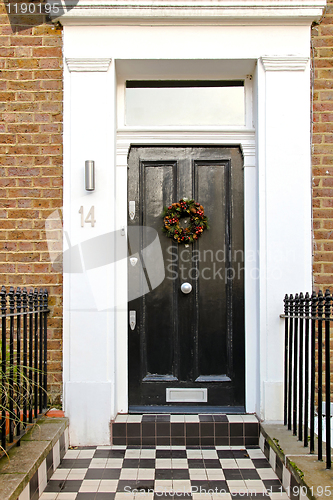 Image of Black door