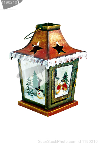 Image of Christmas lantern