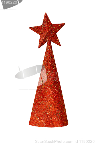 Image of Red star top