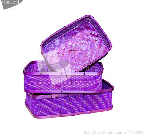 Image of Purple baskets