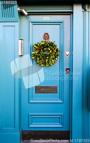 Image of Blue door