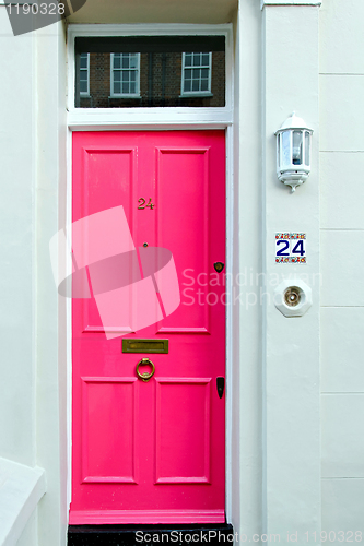 Image of Pink door