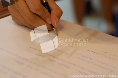 Image of Signing