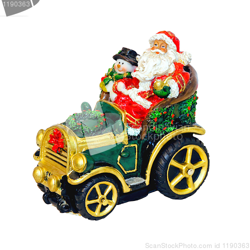Image of Christmas car
