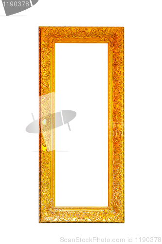 Image of Gold luxury frame