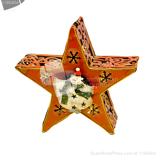 Image of Snowman star