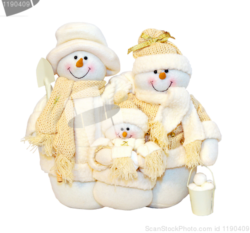 Image of Snowman family