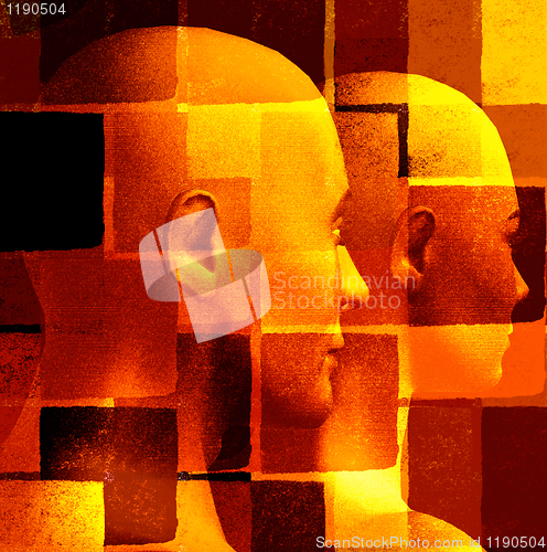 Image of abstract figures