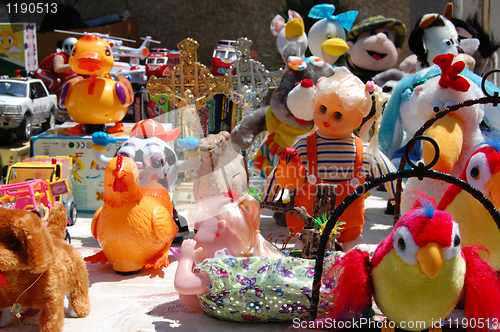 Image of various toys