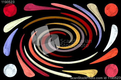 Image of psychedelic spiral