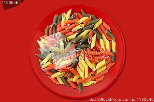 Image of penne pasta dish