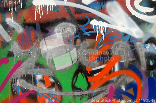 Image of graffiti tags