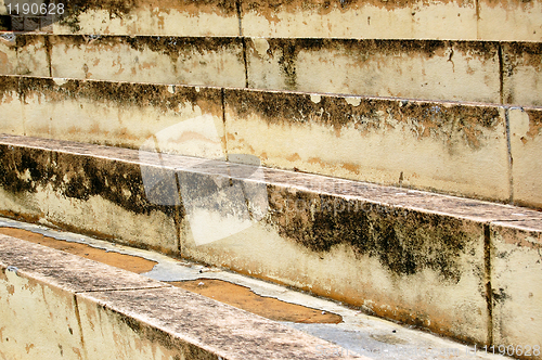 Image of amphitheater stone stairs