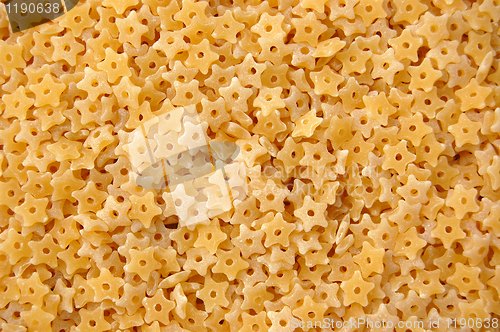Image of Stellette stars pasta background