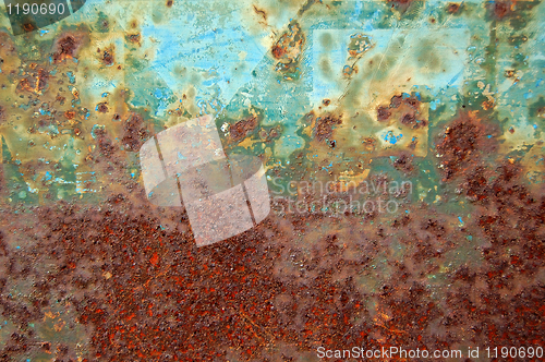 Image of rusty background