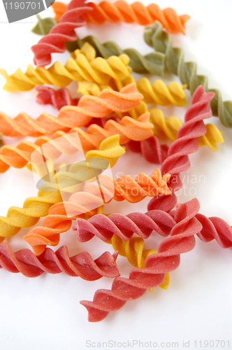 Image of fusilli pasta flavors