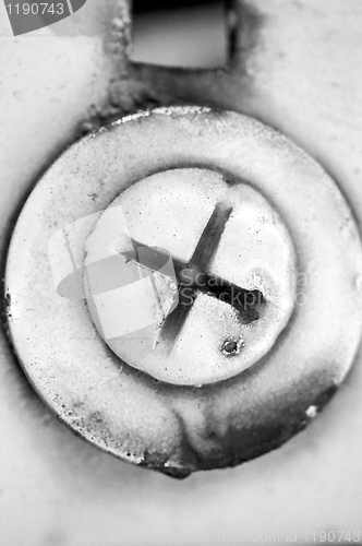 Image of rusty screw