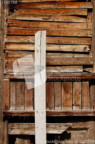 Image of abandoned house door