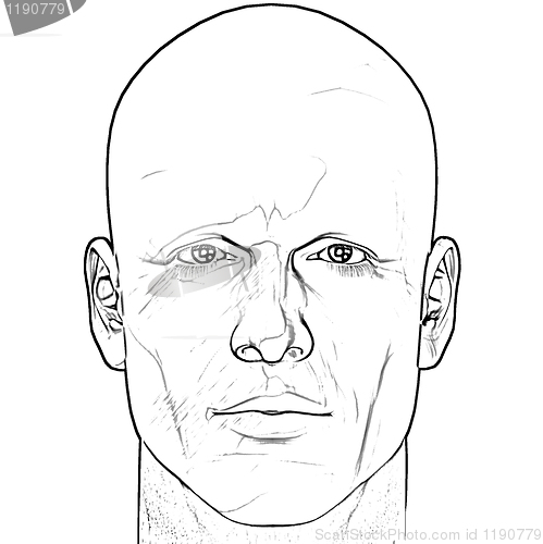 Image of male figure portrait