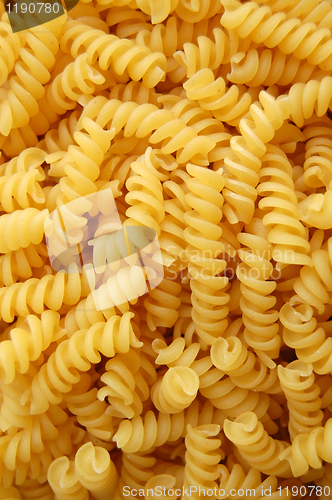 Image of twirls pasta background