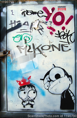 Image of graffiti stencil