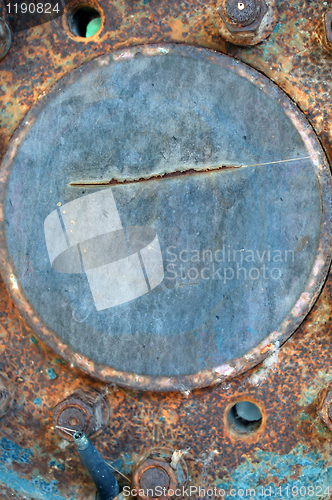 Image of rusty industrial texture