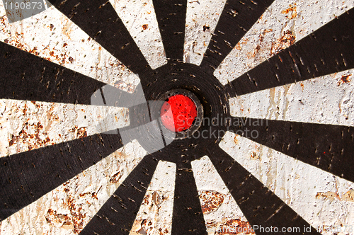 Image of rusty target