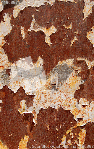 Image of peeling paint