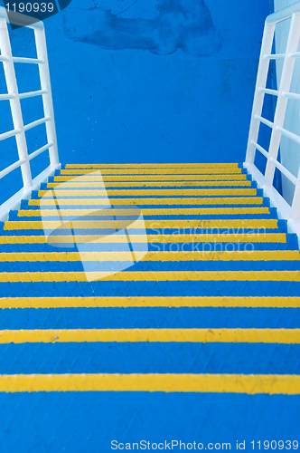 Image of metal staircase