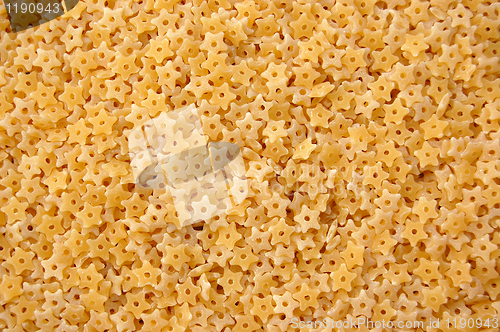 Image of Stelline stars pasta background