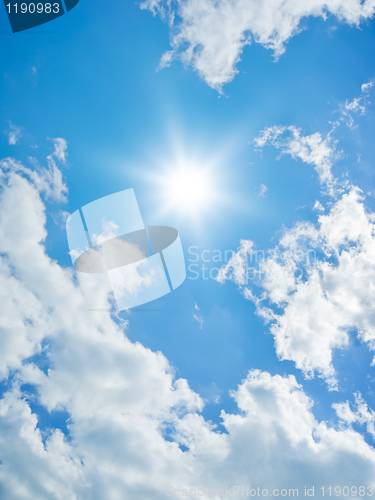Image of bright sky