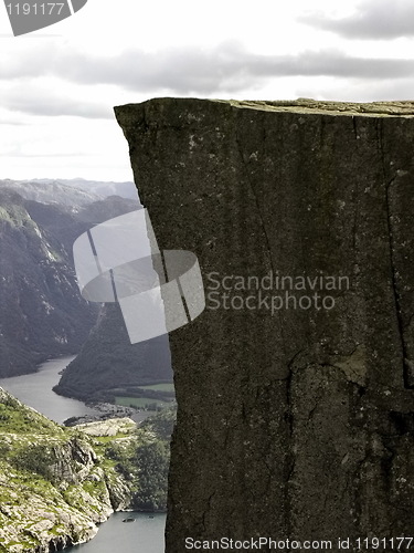 Image of Preikestolen fjord