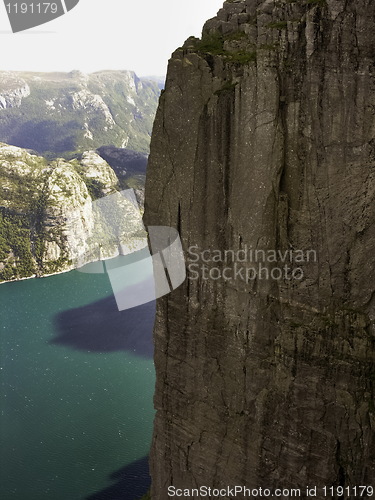 Image of Preikestolen fjord